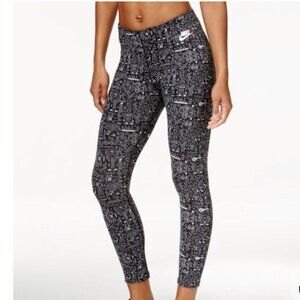 Nike All Over Graphic Print Jersey Leggings XS Streetwear Athleisure